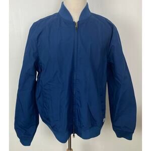 Men Deus Ex Machina Garth Bomber cotton canvas jacket coat, 3XL